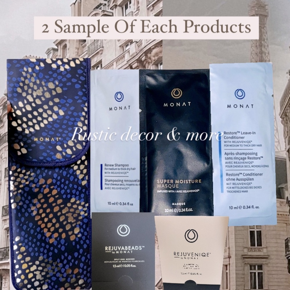 MONAT Travel Bag & Samples